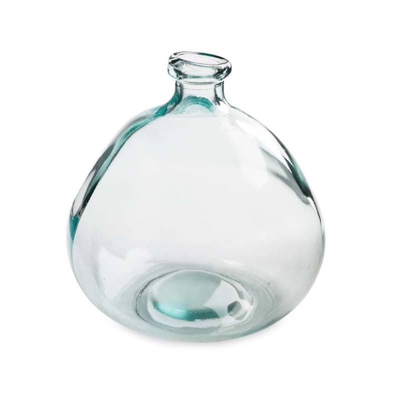 Askew Recycled Glass Balloon Vase, 9